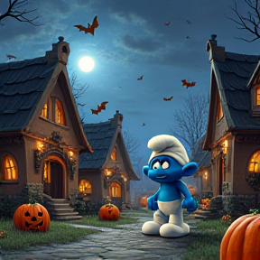 Haunted Smurf Village