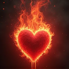 HEART ON FIRE