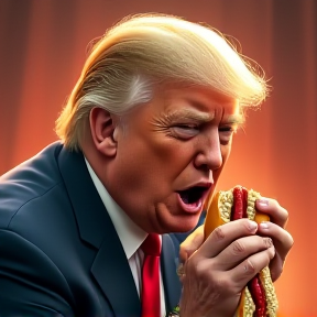 Donald Trump's Hotdog Adventure