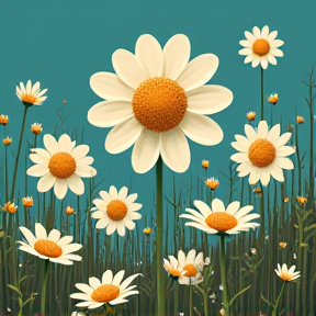 Pushing up daisies