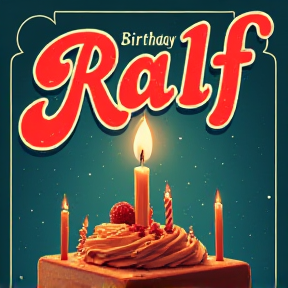 Geburtstag Ralf