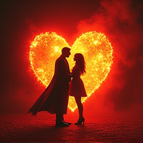 In the flames of love 