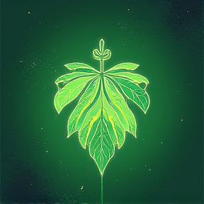 dancing leaf