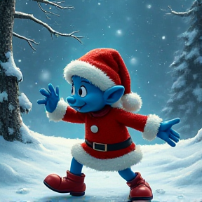 Smurfmas Wonderland