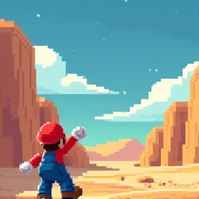 Desert Quest: Mario’s Journey