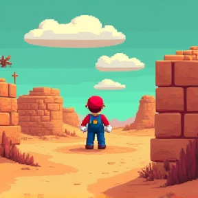 Desert Quest: Mario’s Journey