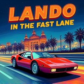 Lando in the Fast Lane