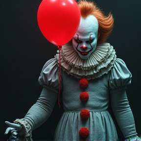 Pennywise sussurro nas sombras