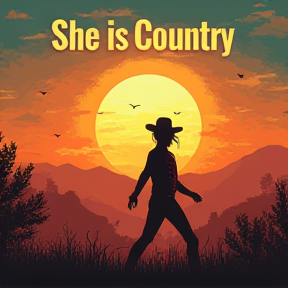 she is country