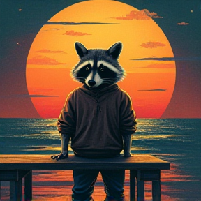 Daylight Raccoon