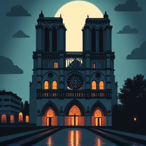 The Shadow of Notre Dame