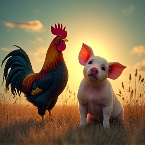 Cluck and Oink