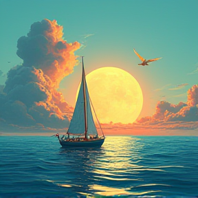 Sailing on the Ocean