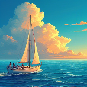 Sailing on the Ocean