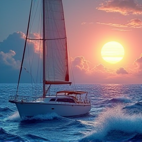 Sailing on the Ocean