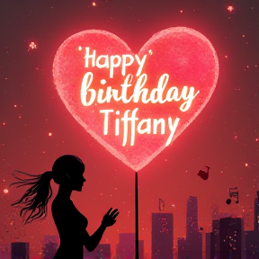 Happy birthday Tiffany