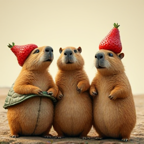 Les Trois Amis Capybara