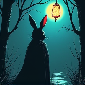 Spooky Rabbit Lantern