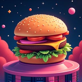 Burgers in space 