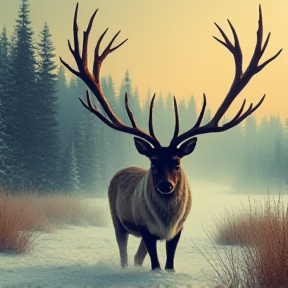 Golden Caribou