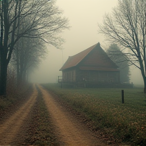 Schönheitsfarm im nebeligen Odenwald