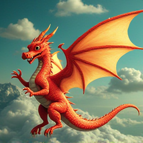 I Love to Fly on Dragons