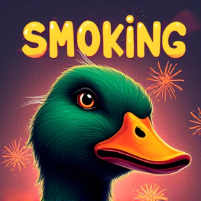 Smoking Duck