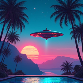 Alien Pool Party