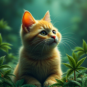 weed cat