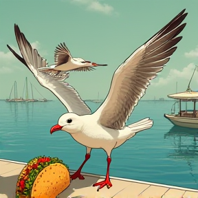 Seagulls and Tacos