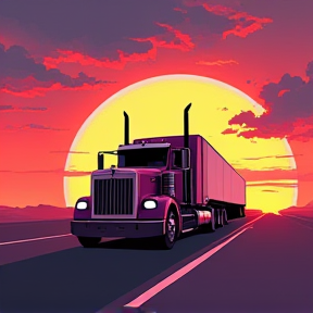 Driving My Kenworth