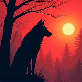 Howl Under the Crimson Moon