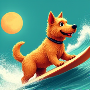 Surf doggy