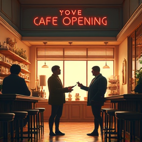 Cafe Opening