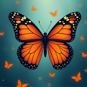 dncing butterfly