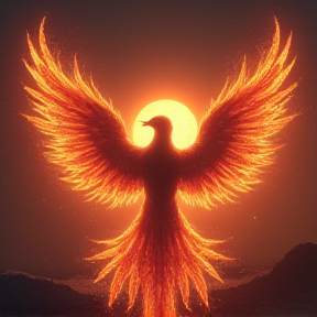 A Phoenix of Falling Ashes