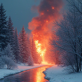 Fiamme d'inverno