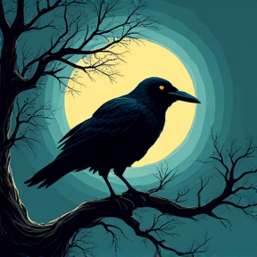 Крикнул ворон "nevermore"