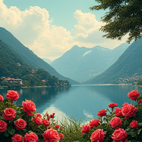 2Roses and Lake Como