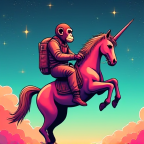 Space Monkeys on Unicorns