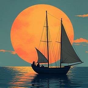 Lonely Sailing 