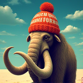 Wooly Mammoth Hats