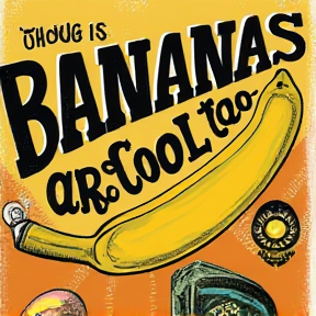 bananas are cool too