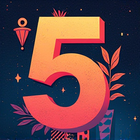 5