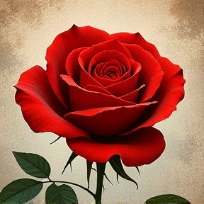 A Red, Red Rose