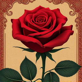 A Red, Red Rose