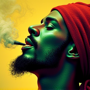 rasta man voice smoke weed romanian language