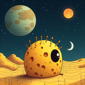 Cheese Monsters from Pluto