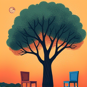 Tree and Chair and Max