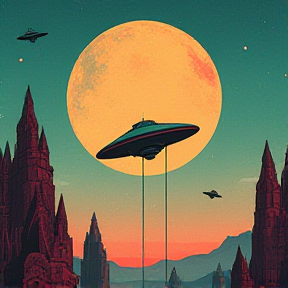 Teleportation Flying Saucers